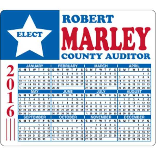 4 x 3.5 Round Cornered - Calendar Magnet