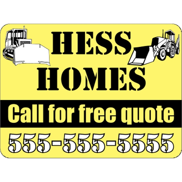 11.5" x 8.5" Magnetic Sign