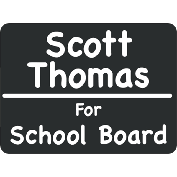 11.5" x 8.5" Magnetic Sign