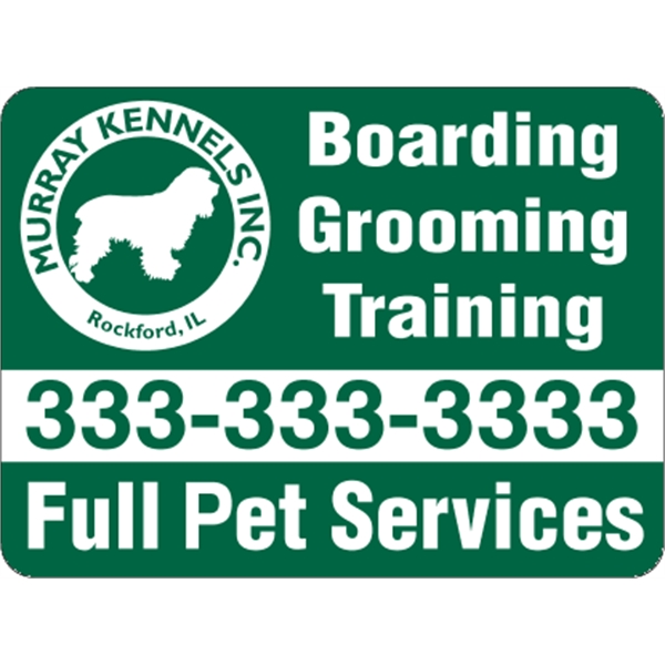 11.5" x 8.5" Magnetic Sign