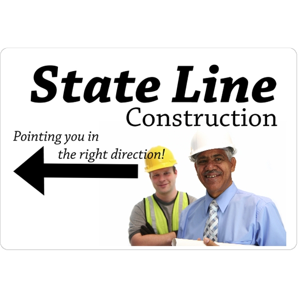 23.5" X 16"  - 4CP Magnetic Sign