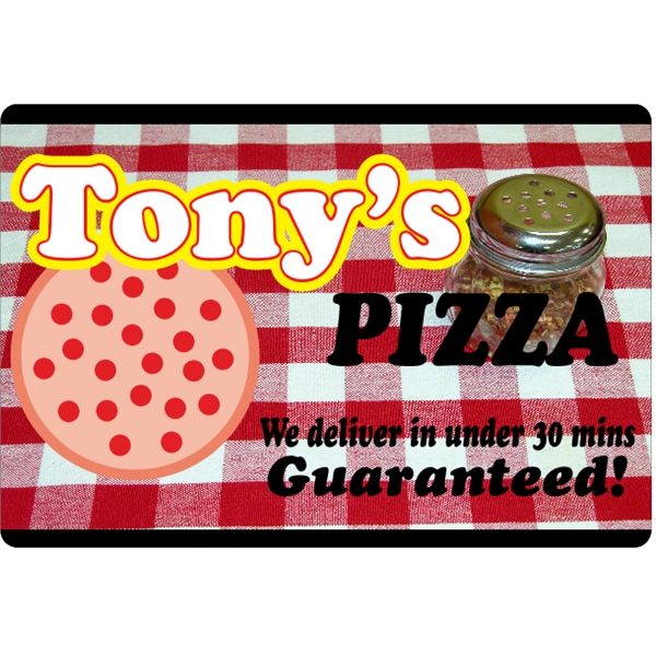 23.5" X 16"  - 4CP Magnetic Sign