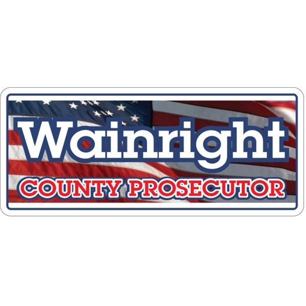 18" X 7.625"  - 4CP Magnetic Sign