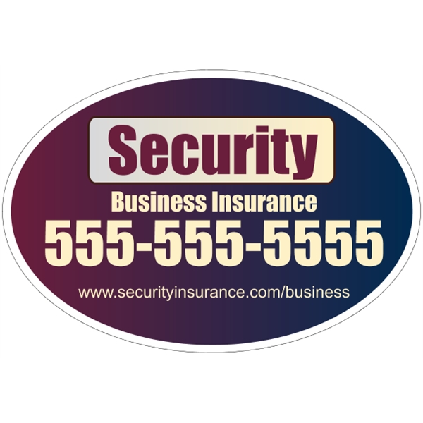 17" x 11.5" - 4CP Magnetic Sign