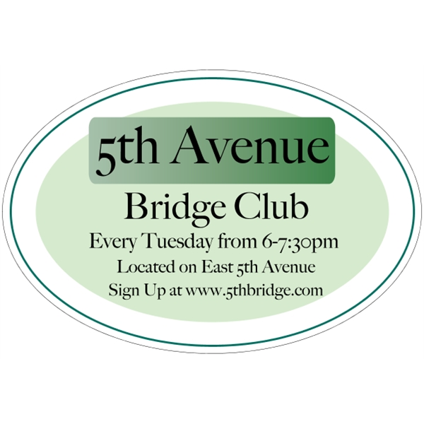 17" x 11.5" - 4CP Magnetic Sign