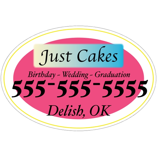17" x 11.5" - 4CP Magnetic Sign