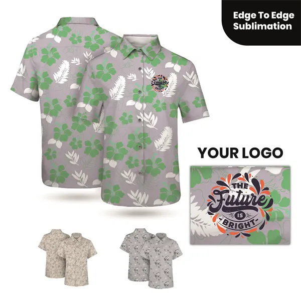 Women's Custom Sublimated Hawaiian Shirt - Women's Custom Sublimated Hawaiian Shirt - Image 0 of 0