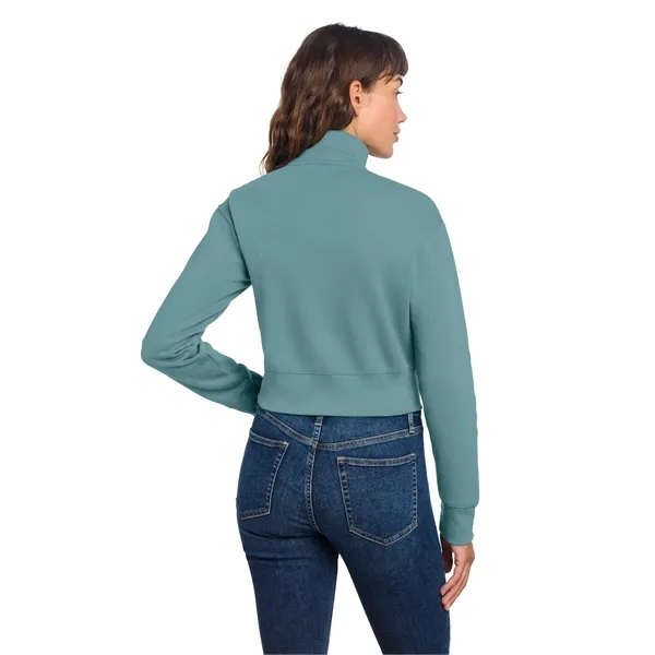 District Women's V.I.T. Fleece 1/2-Zip - District Women's V.I.T. Fleece 1/2-Zip - Image 7 of 30