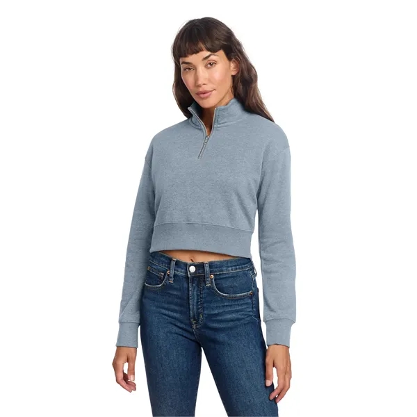 District Women's V.I.T. Fleece 1/2-Zip - District Women's V.I.T. Fleece 1/2-Zip - Image 10 of 30