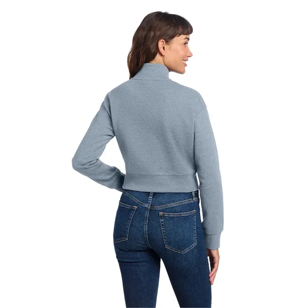 District Women's V.I.T. Fleece 1/2-Zip - District Women's V.I.T. Fleece 1/2-Zip - Image 12 of 30