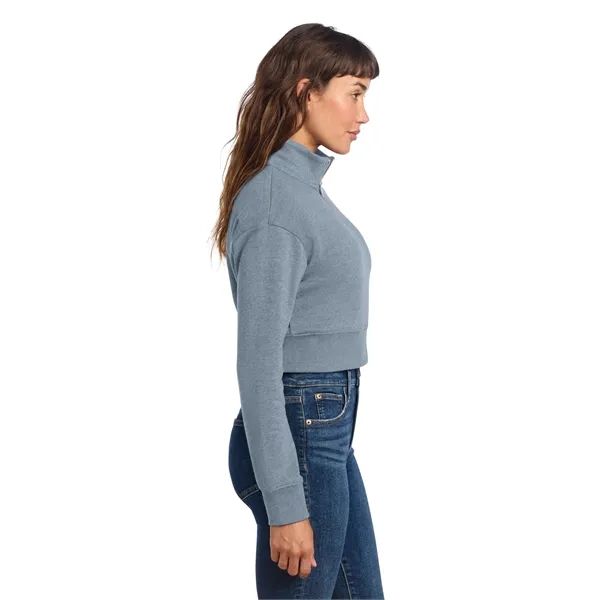 District Women's V.I.T. Fleece 1/2-Zip - District Women's V.I.T. Fleece 1/2-Zip - Image 13 of 30