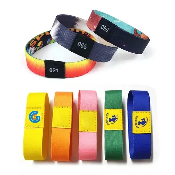 Reversible Stretch Sport Wristband - Reversible Stretch Sport Wristband - Image 0 of 3