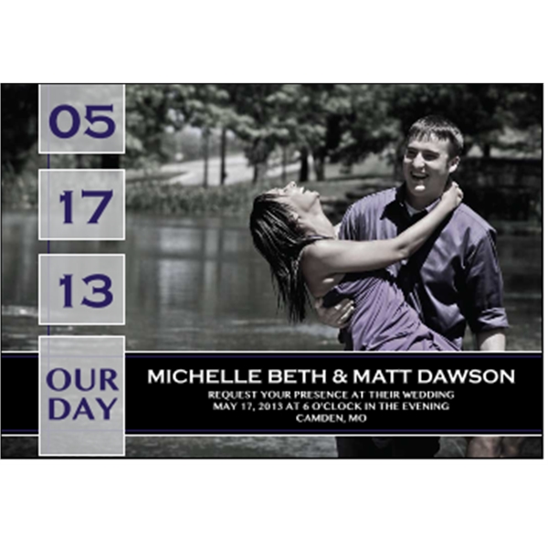 4.875 x 3.375 Save the Date Magnet