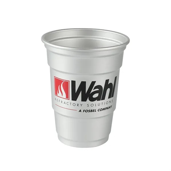 16 OZ Reusable Aluminum Cups Metal Stadium Solo - 16 OZ Reusable Aluminum Cups Metal Stadium Solo - Image 2 of 10