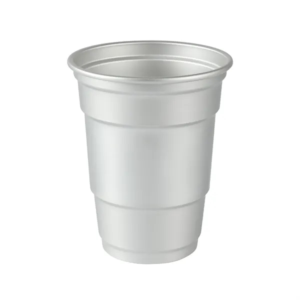 16 OZ Reusable Aluminum Cups Metal Stadium Solo - 16 OZ Reusable Aluminum Cups Metal Stadium Solo - Image 4 of 10