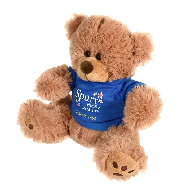 Plush Bear w/ Embroidered Paws and T-Shirt - Plush Bear w/ Embroidered Paws and T-Shirt - Image 9 of 33