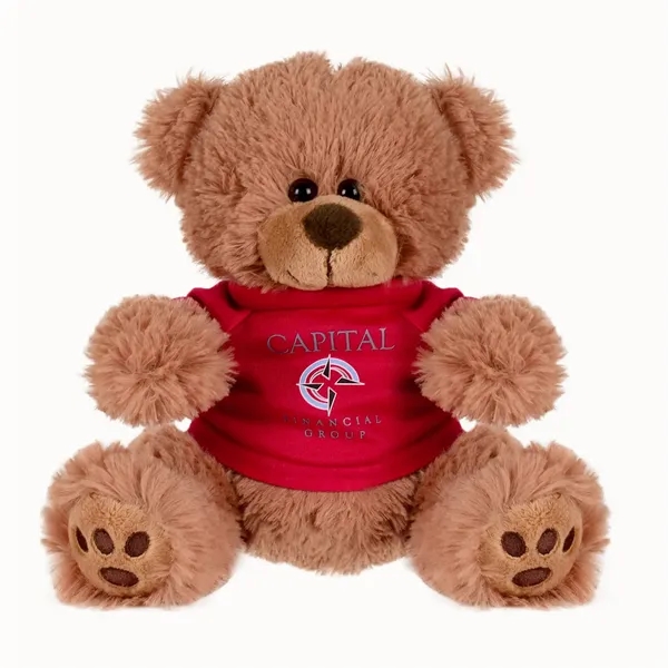 Plush Bear w/ Embroidered Paws and T-Shirt - Plush Bear w/ Embroidered Paws and T-Shirt - Image 19 of 33