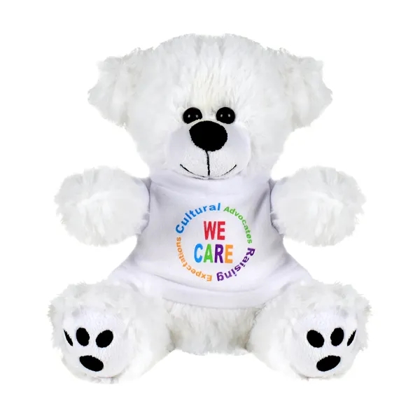 Plush Bear w/ Embroidered Paws and T-Shirt - Plush Bear w/ Embroidered Paws and T-Shirt - Image 33 of 33