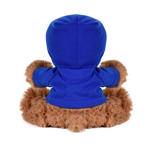 Plush Bear w/ Embroidered Paws and Hoodie - Plush Bear w/ Embroidered Paws and Hoodie - Image 5 of 27