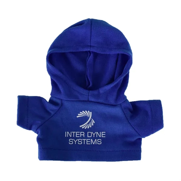 Plush Bear w/ Embroidered Paws and Hoodie - Plush Bear w/ Embroidered Paws and Hoodie - Image 11 of 27