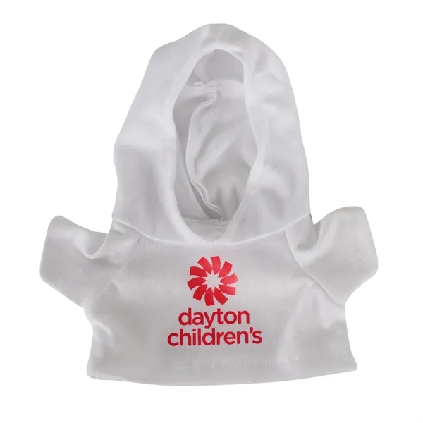 Plush Bear w/ Embroidered Paws and Hoodie - Plush Bear w/ Embroidered Paws and Hoodie - Image 13 of 27