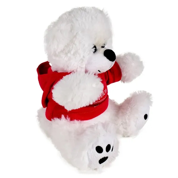 Plush Bear w/ Embroidered Paws and Hoodie - Plush Bear w/ Embroidered Paws and Hoodie - Image 19 of 27