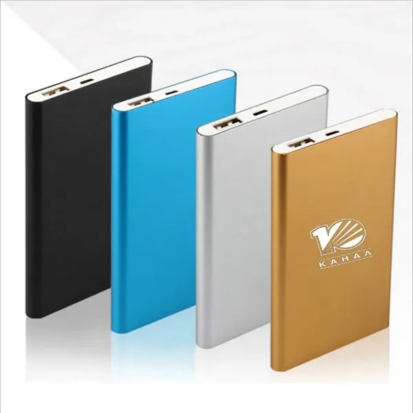4000 Mah Phone Power Bank Slim - 4000 Mah Phone Power Bank Slim - Image 1 of 1