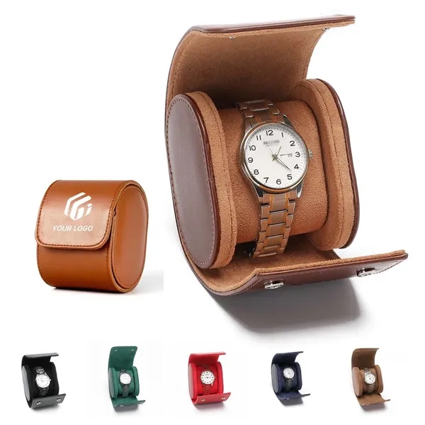 Wedding favors travel leather portable storage watch case - Wedding favors travel leather portable storage watch case - Image 0 of 4