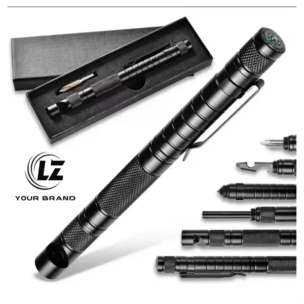 Multi - Functional Outdoor Tactical Pen with Tools - Multi - Functional Outdoor Tactical Pen with Tools - Image 0 of 5