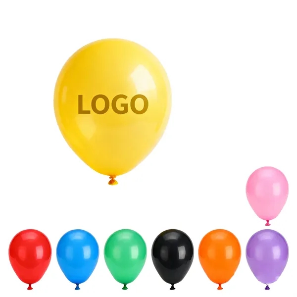 Vibrant 12" Multicolored Latex Balloons - Vibrant 12" Multicolored Latex Balloons - Image 0 of 1