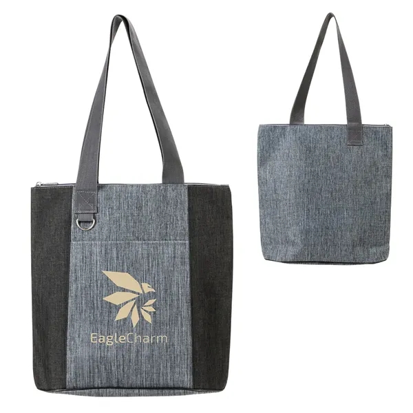 Custom Kenmore Heathered Polyester Event Tote
