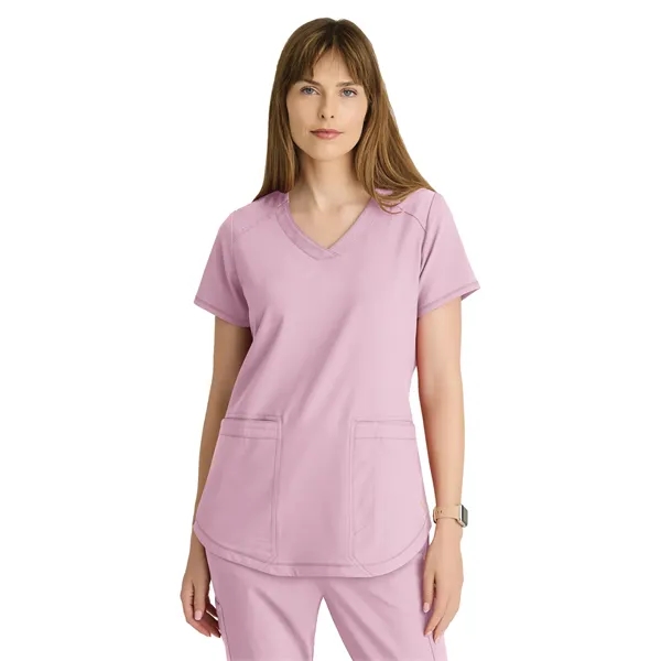 Grey's Anatomy Evolve Stretch - Women's Two-Pocket V-Neck... - Grey's Anatomy Evolve Stretch - Women's Two-Pocket V-Neck... - Image 25 of 47
