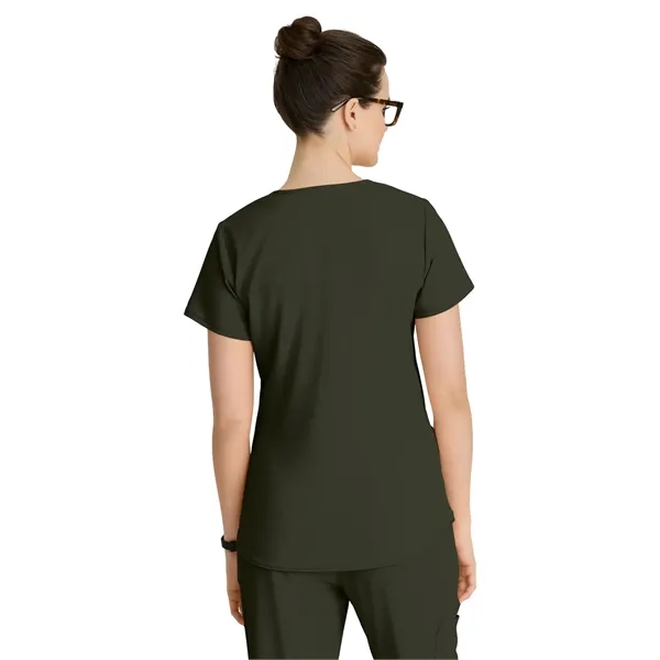 Skechers - Women's Three-Pocket Curved V-Neck Breeze Scru... - Skechers - Women's Three-Pocket Curved V-Neck Breeze Scru... - Image 36 of 59