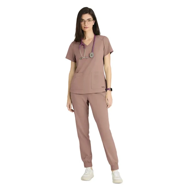 Grey's Anatomy Spandex Stretch - Women's Four-Pocket V-Ne... - Grey's Anatomy Spandex Stretch - Women's Four-Pocket V-Ne... - Image 53 of 59