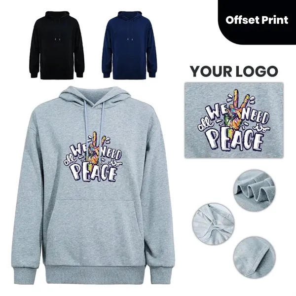 Unisex Pullover Sweatshirt with Kangaroo Pockets - Unisex Pullover Sweatshirt with Kangaroo Pockets - Image 0 of 1