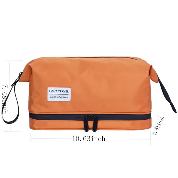 Waterproof Large Capacity Portable Travel Toiletry Bag - Waterproof Large Capacity Portable Travel Toiletry Bag - Image 1 of 3
