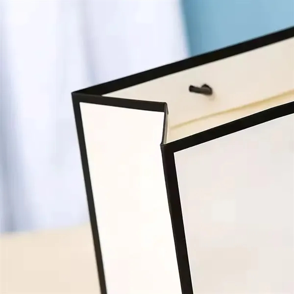 Thickened Paper Gift Shop Bag with Custom Logo - Thickened Paper Gift Shop Bag with Custom Logo - Image 0 of 4