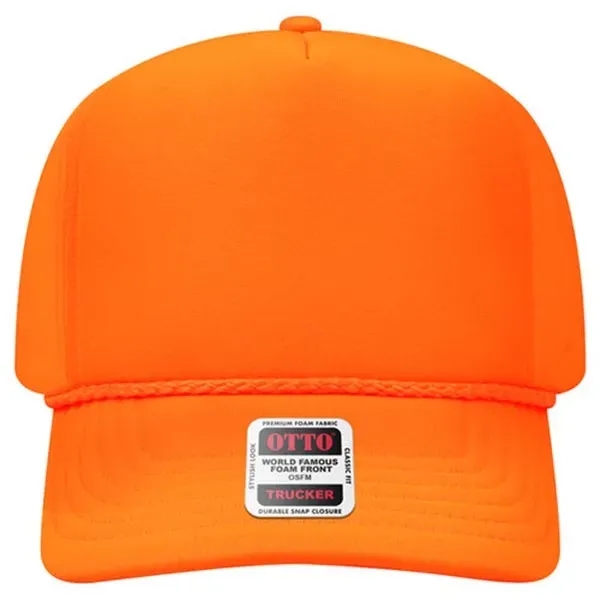 5 Panel High Crown Full Foam Cap - 5 Panel High Crown Full Foam Cap - Image 5 of 7