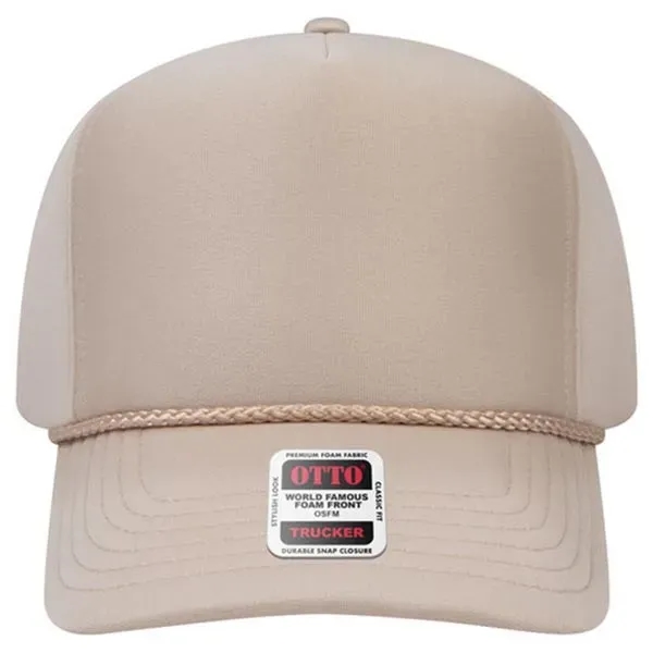 5 Panel High Crown Full Foam Cap - 5 Panel High Crown Full Foam Cap - Image 7 of 7