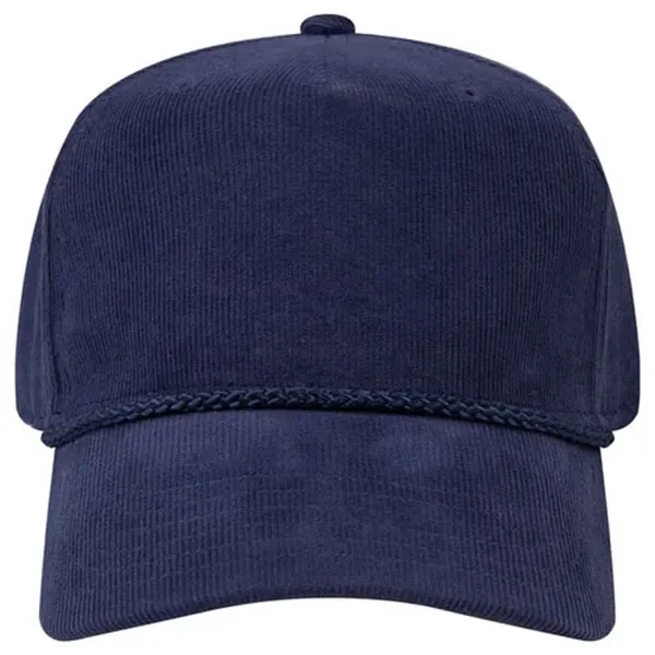 5 Panel Mid Profile Corduroy Baseball Cap - 5 Panel Mid Profile Corduroy Baseball Cap - Image 4 of 6