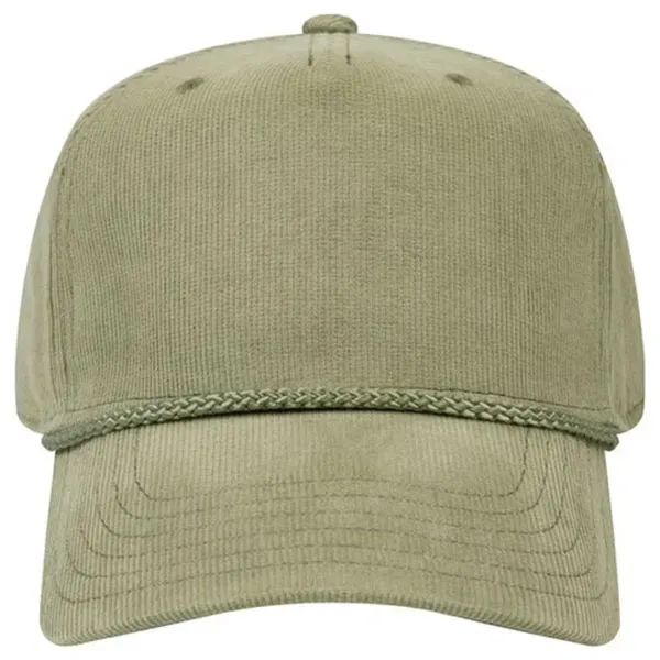 5 Panel Mid Profile Corduroy Baseball Cap - 5 Panel Mid Profile Corduroy Baseball Cap - Image 0 of 6