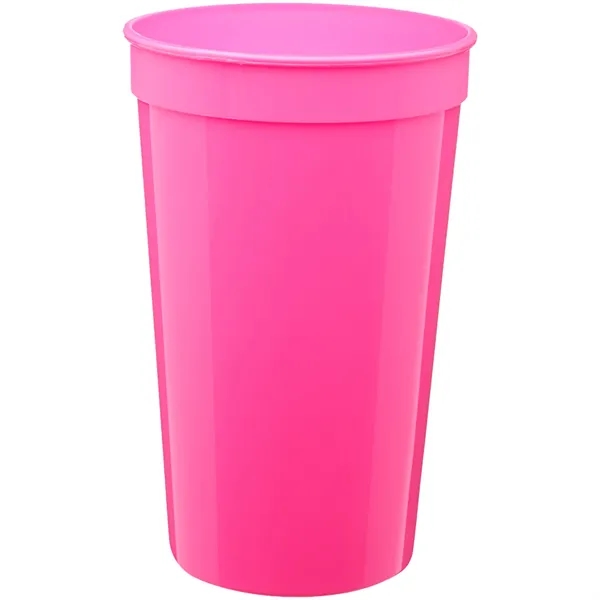 22 oz. Large Plastic Stadium Cup w/ Custom Imprint - 22 oz. Large Plastic Stadium Cup w/ Custom Imprint - Image 11 of 18
