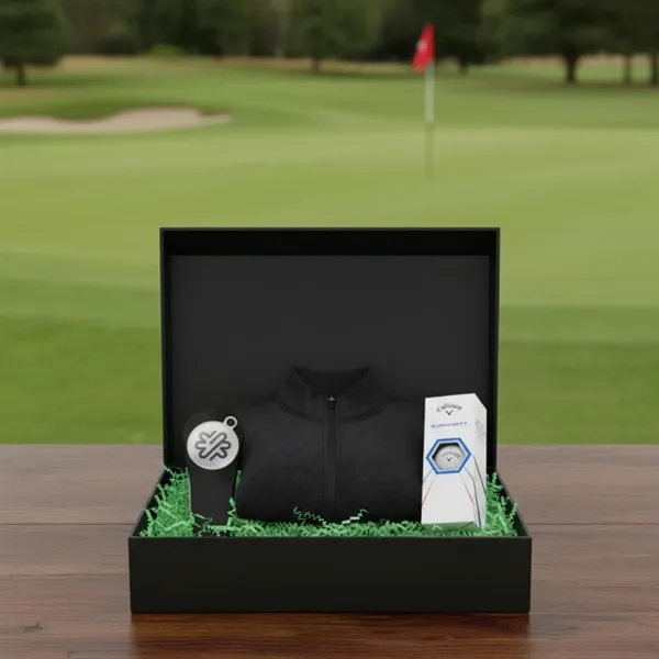 Callaway® 1/4 Zip, Supersoft Golf Balls & 2.5 Divot Tool