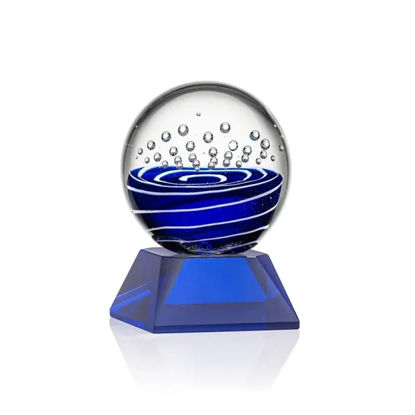 Tranquility Award on Sheffield Base - Blue - Tranquility Award on Sheffield Base - Blue - Image 2 of 6