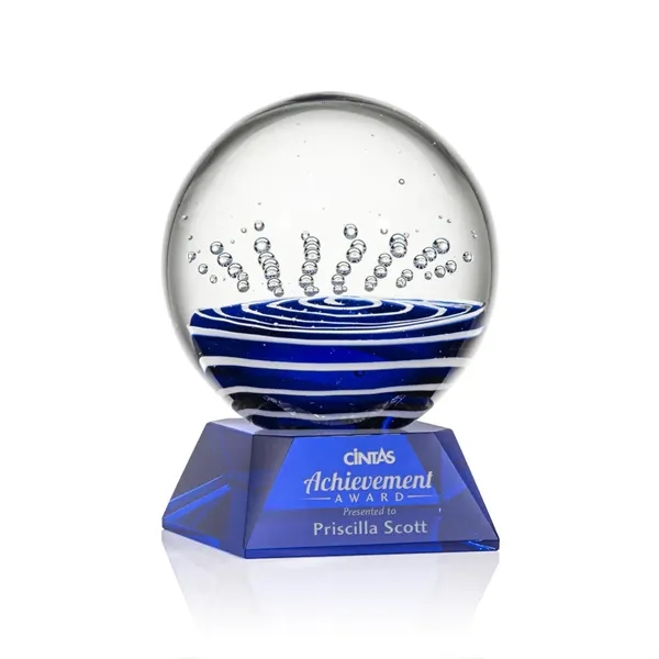 Tranquility Award on Sheffield Base - Blue - Tranquility Award on Sheffield Base - Blue - Image 3 of 6