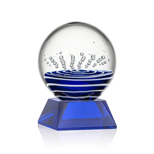 Tranquility Award on Sheffield Base - Blue - Tranquility Award on Sheffield Base - Blue - Image 4 of 6