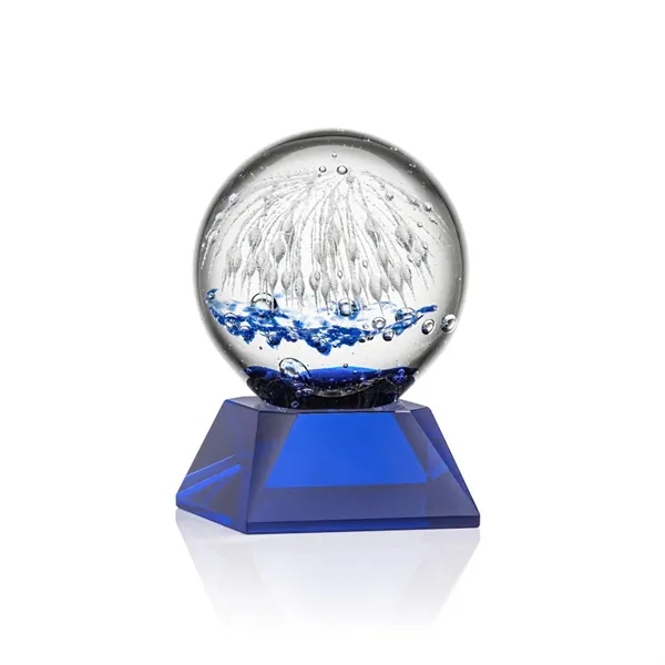 Starburst Award on Sheffield Base - Blue