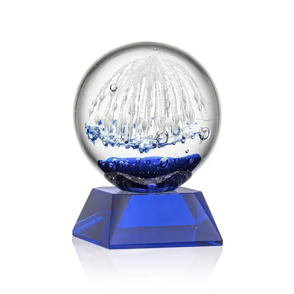 Starburst Award on Sheffield Base - Blue