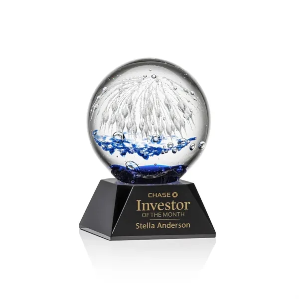 Starburst Award on Sheffield Base - Black