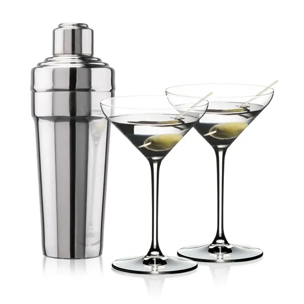 Milano Shaker & RIEDEL Martini Set